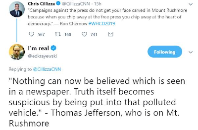 Jefferson on Newspapers