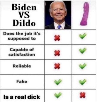 Biden vs Dildo