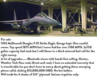 F-15 For Sale