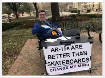 AR15s vs Skateboards