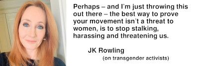JK Rowling on Transgender Activists